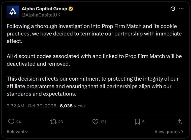 Alpha Capital Group announcement